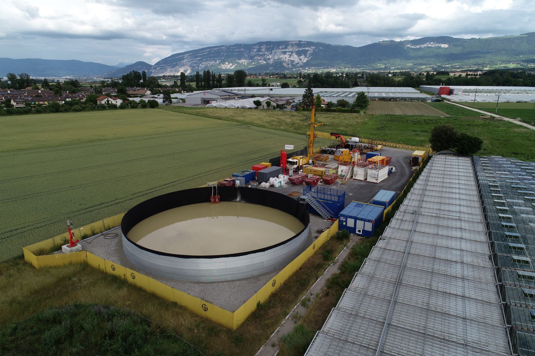Subvention de 27.5 mio à SIG pour la prospection géothermique et résultats encourageants du forage de Lully-1